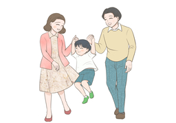 happilyのイラスト