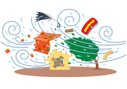 hurricaneのイラスト
