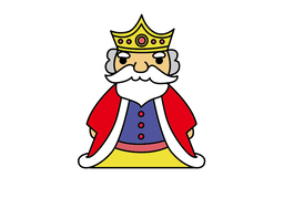 kingのイラスト