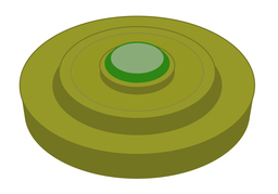 landmineのイラスト