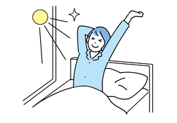 morningのイラスト