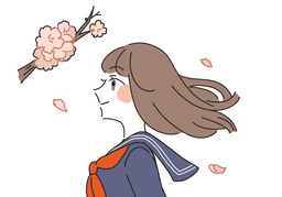 positiveのイラスト