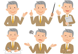 professorのイラスト