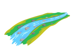 riverのイラスト