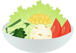 saladのイラスト