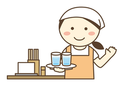 serviceのイラスト