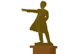 statueのイラスト