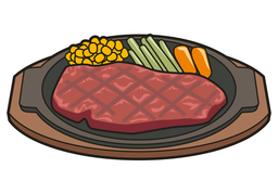 steakのイラスト