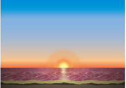 sunriseのイラスト