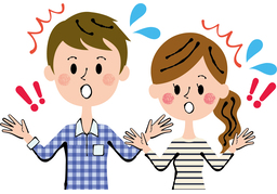 surprisedのイラスト