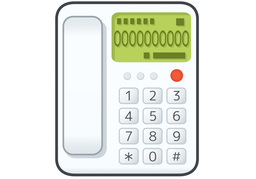 telephoneのイラスト