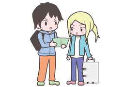 touristのイラスト