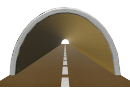tunnelのイラスト