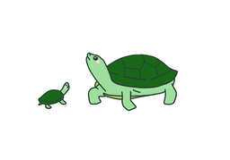 turtleのイラスト