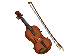 violinのイラスト