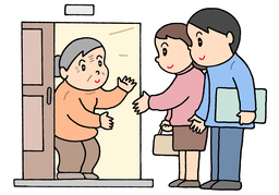 visitのイラスト