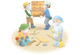 volunteerのイラスト