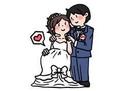 weddingのイラスト