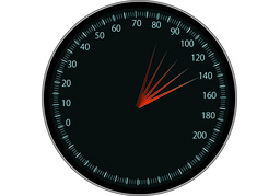 accelerationのイラスト