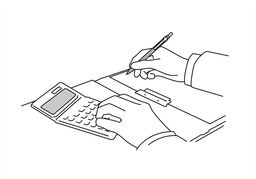 accountingのイラスト