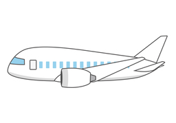 aircraftのイラスト