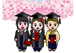 alumniのイラスト