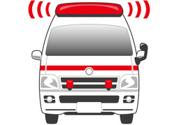 ambulanceのイラスト