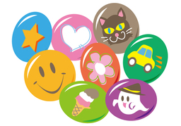 badgeのイラスト