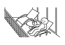 balconyのイラスト