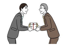 beneficiaryのイラスト