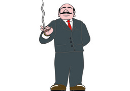 bossのイラスト