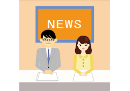 broadcastingのイラスト