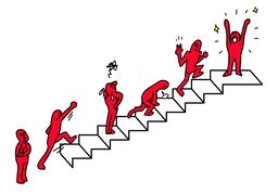 challengingのイラスト