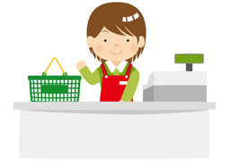 checkoutのイラスト