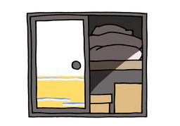 closetのイラスト