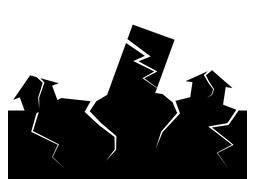 collapseのイラスト