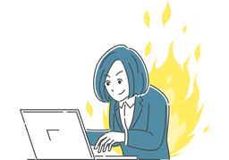 committedのイラスト