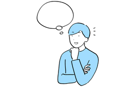 consideringのイラスト