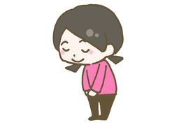courtesyのイラスト
