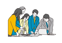 coworkerのイラスト