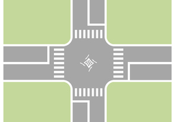 crossingのイラスト