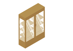 cupboardのイラスト