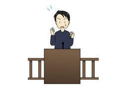 defendantのイラスト