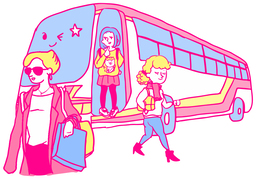 disembarkのイラスト