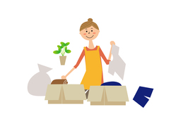 disposeのイラスト