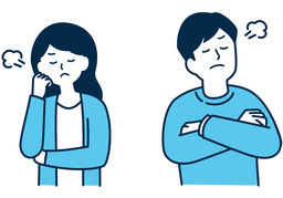 dissatisfiedのイラスト