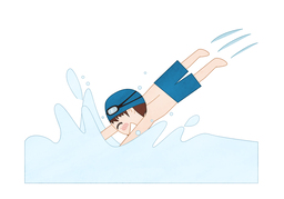 diveのイラスト