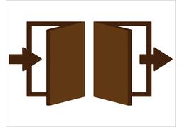 doorwayのイラスト