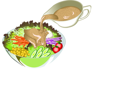 dressingのイラスト