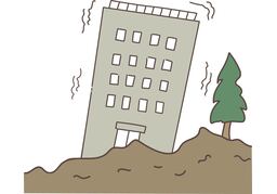 earthquakeのイラスト